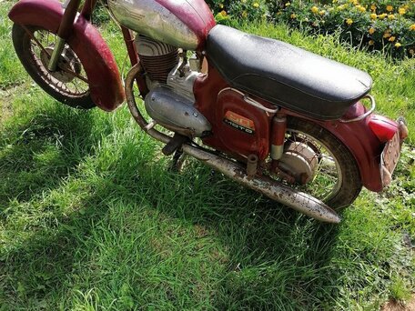 1963 Jawa 250, красный, 185000 рублей, вид 3
