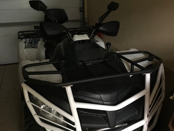 2010 Stels ATV-700, белый, 420000 рублей