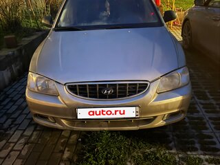 2004 Hyundai Accent ТагАЗ II, бежевый, 250000 рублей, вид 2