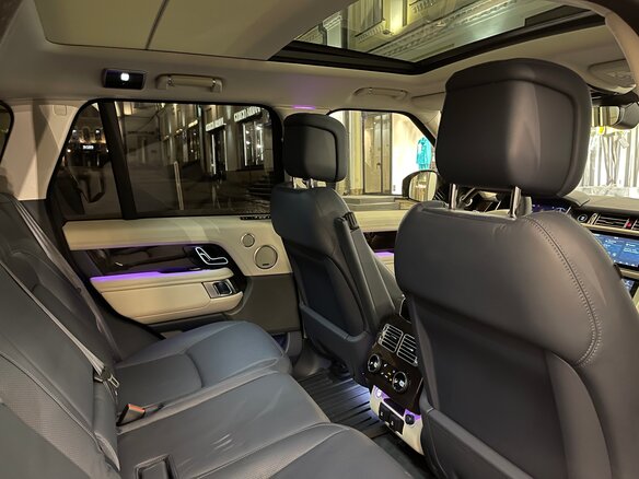 2018 Land Rover Range Rover IV Рестайлинг, синий - вид 24