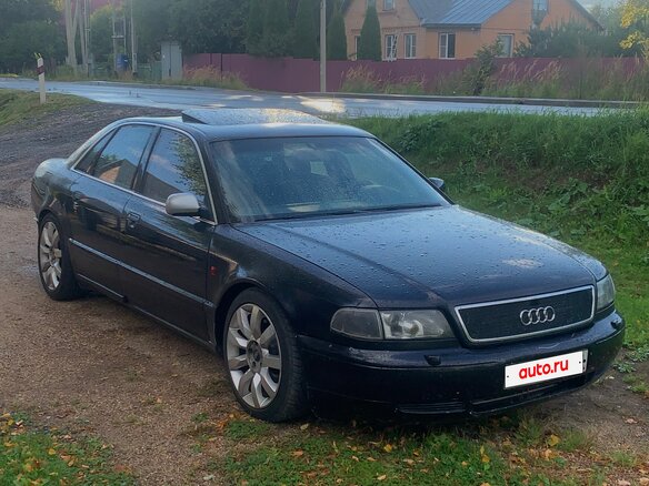 1998 Audi A8 I (D2), синий, 430000 рублей