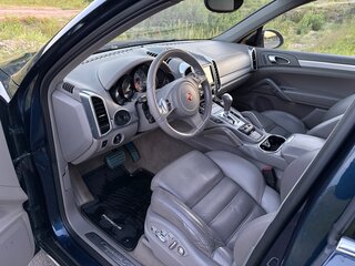 2010 Porsche Cayenne S II (958), синий, 1680000 рублей, вид 5