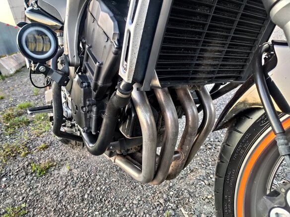 2009 Yamaha FZ6, оранжевый, 349000 рублей - вид 18
