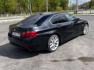 2014 BMW 5 серии 525d xDrive VI (F10/F11/F07) Рестайлинг, чёрный, 1995000 рублей, вид 4