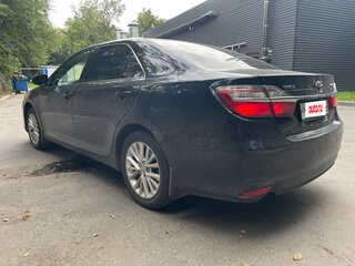 2016 Toyota Camry VII (XV50) Рестайлинг, синий, 1760000 рублей, вид 4