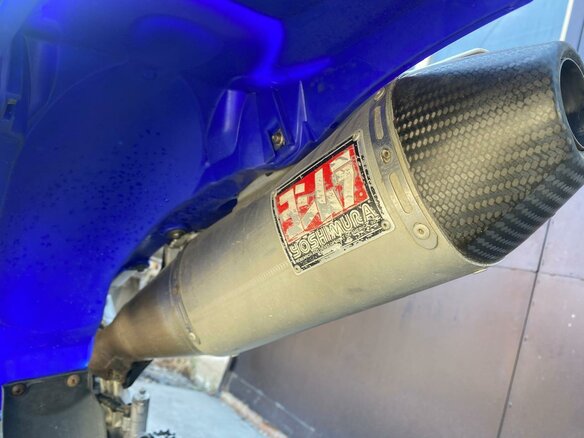 2014 Yamaha YZ450F, синий, 460000 рублей - вид 11