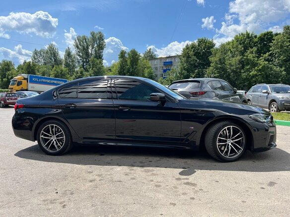 2021 BMW 5 серии 520d xDrive VII (G30/G31/G38) Рестайлинг, чёрный, 3599000 рублей - вид 6