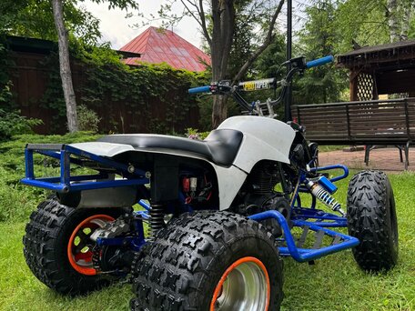 2008 Yamaha Grizzly 125, синий, 300000 рублей, вид 4
