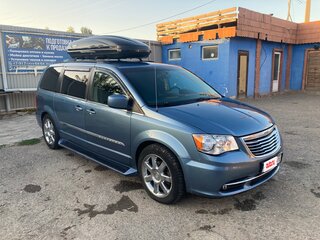 2011 Chrysler Town & Country V Рестайлинг, голубой, 1390000 рублей, вид 4