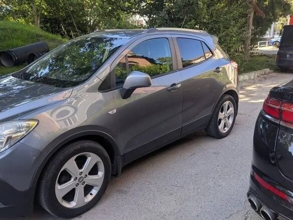 2014 Opel Mokka I, серебристый, 1495000 рублей - вид 4