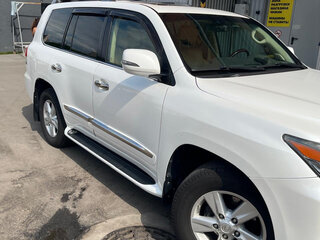 2013 Lexus LX 570 III Рестайлинг, белый, 3400000 рублей, вид 5