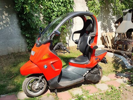 2000 BMW C 1, красный, 250000 рублей, вид 2