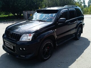 2006 Toyota Land Cruiser Prado 4-speed 120 Series, чёрный, 1950000 рублей, вид 1
