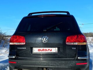 2005 Volkswagen Touareg I, чёрный, 1070000 рублей, вид 3