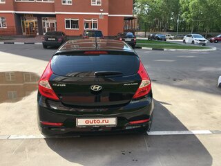 2014 Hyundai Solaris I Рестайлинг, чёрный, 1100000 рублей, вид 4