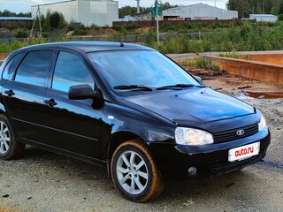 2012 Lada (ВАЗ) Kalina I, чёрный, 345000 рублей, вид 3