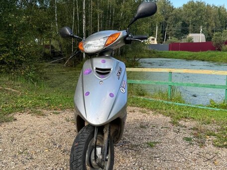 2008 Yamaha Jog, серебристый, 70000 рублей, вид 1