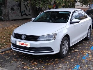 2018 Volkswagen Jetta VI Рестайлинг, белый, 1325000 рублей, вид 1