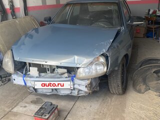 2007 Lada (ВАЗ) Priora I, серебристый, 130000 рублей, вид 1