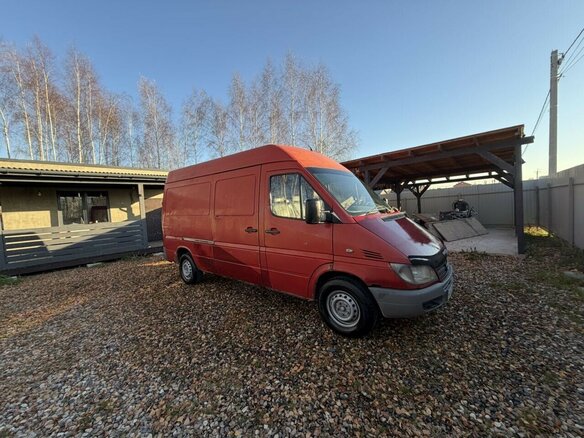 2006 Mercedes-Benz Sprinter Classic, красный, 500000 рублей - вид 7