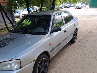 2007 Hyundai Accent ТагАЗ II, серебристый, 280000 рублей, вид 1