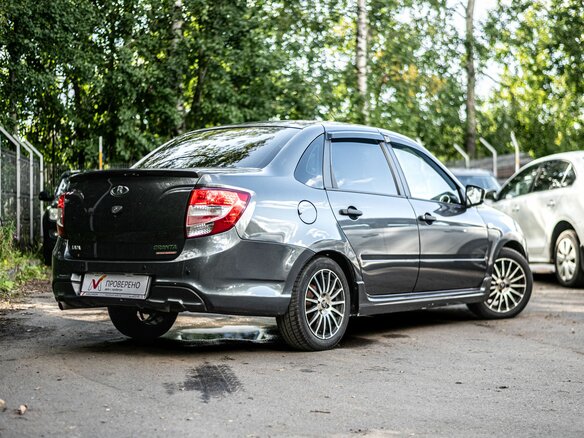 2018 Lada (ВАЗ) Granta Sport I, серебристый - вид 1