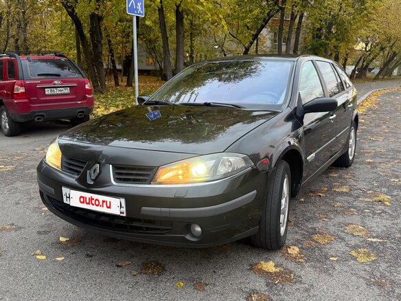 2006 Renault Laguna II Рестайлинг, чёрный, 540000 рублей