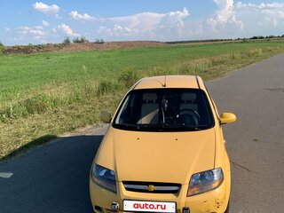 2006 Chevrolet Aveo I, жёлтый, 275000 рублей, вид 2