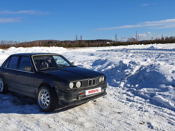 1986 BMW 3 серии 318i II (E30), чёрный - вид 6