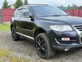 2008 Volkswagen Touareg I Рестайлинг, чёрный, 1549000 рублей - вид 1