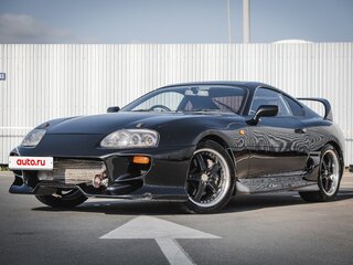 1995 Toyota Supra IV (A80), чёрный, 4500000 рублей, вид 1