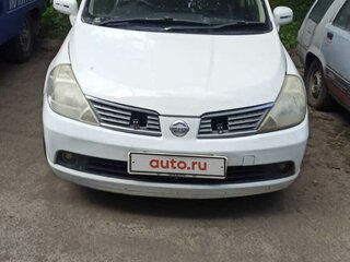 2006 Nissan Tiida Latio I, белый, 400000 рублей, вид 2