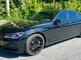 2017 BMW 7 серии Long 730Ld xDrive VI (G11/G12), чёрный, 4159000 рублей, вид 1