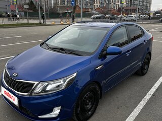2011 Kia Rio 4-speed III, синий, 1100000 рублей, вид 1