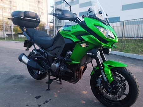 2016 Kawasaki Versys 1000, зелёный, 880000 рублей, вид 2