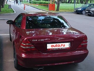 2002 Mercedes-Benz SLK-Класс 230 I (R170) Рестайлинг, пурпурный, 990000 рублей, вид 3