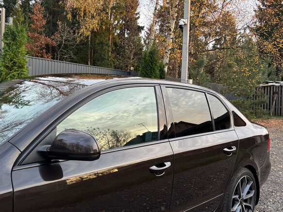 2012 Skoda Superb II, коричневый, 1150000 рублей - вид 24