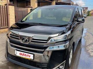 2019 Toyota Vellfire II Рестайлинг, чёрный, 3499000 рублей, вид 1