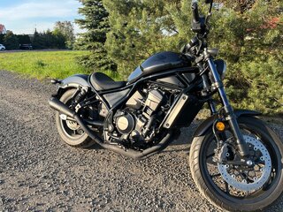 2021 Honda CMX 1100 Rebel, чёрный, 760000 рублей, вид 1