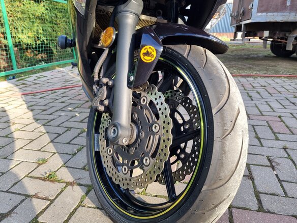 2012 Kawasaki ER-6F (Ninja 650R), чёрный, 519000 рублей - вид 9