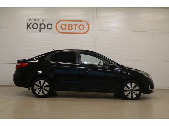 2013 Kia Rio 4-speed III, чёрный - вид 3