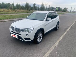 2015 BMW X3 30d xDrive II (F25) Рестайлинг, белый, 2000000 рублей, вид 1