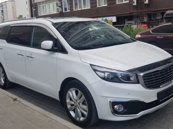 2017 Kia Carnival III, белый - вид 35