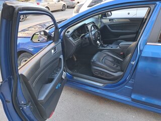 2017 Hyundai Sonata VII (LF) Рестайлинг, синий, 1100000 рублей, вид 5