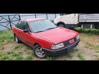 1987 Audi 80 IV (B3), красный, 140000 рублей, вид 1