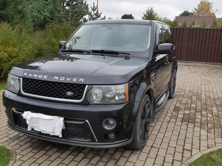 2009 Land Rover Range Rover Sport I, чёрный, 1050000 рублей, вид 2