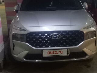 2022 Hyundai Santa Fe IV Рестайлинг, серебристый, 3750000 рублей, вид 2