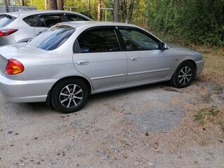 2009 Kia Spectra I Рестайлинг 2, серый, 400000 рублей, вид 2