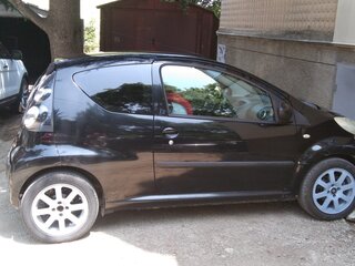 2007 Peugeot 107 I, чёрный, 550000 рублей, вид 4