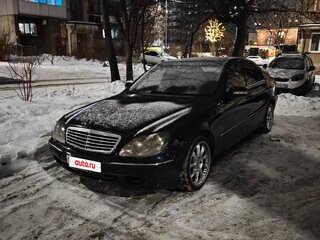 2000 Mercedes-Benz S-Класс 320 IV (W220), синий, 750000 рублей, вид 3